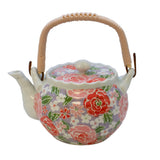 Pink Bouquet Dobin Japanese teapot