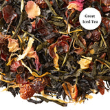 Loose leaf Strawberry Prairie black tea blend