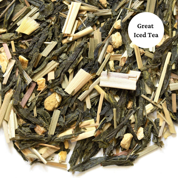 Loose leaf Lemon Ginger green tea