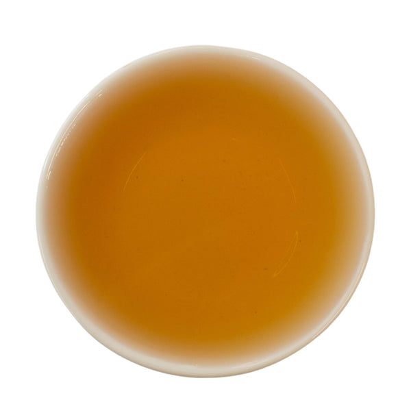 Steeped cup  Japanese Cherry Wood Smoke black tea