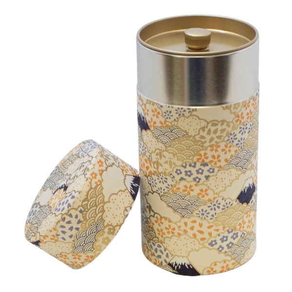 Cloud Nine Japanese Washi Tea Tin - 7 oz (200 grams)