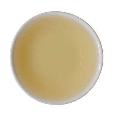 Steeped cup Moveable Feast Tieguanyin oolong tea