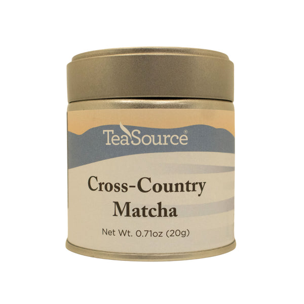 Cross-Country Matcha powdered green tea 20 gram tin