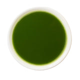 Prepared cup Daily Grind Matcha green tea powder